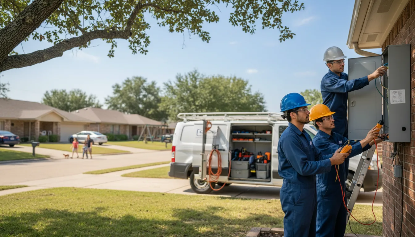 Certified electrician providing emergency electrical services in Shawnee, KS